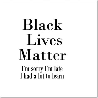 BLM Apology Posters and Art